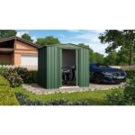 KOVINSKA VRTNA HIŠKA GLOBEL TOWER 86 ZELENA Š234 X G175 X V220 CM - slika 8